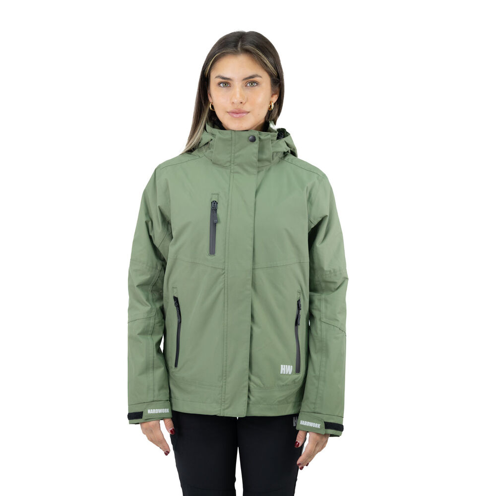 Parka Desmontable Hw Reno 3 En 1 Mujer Verde Oliva image number 0.0